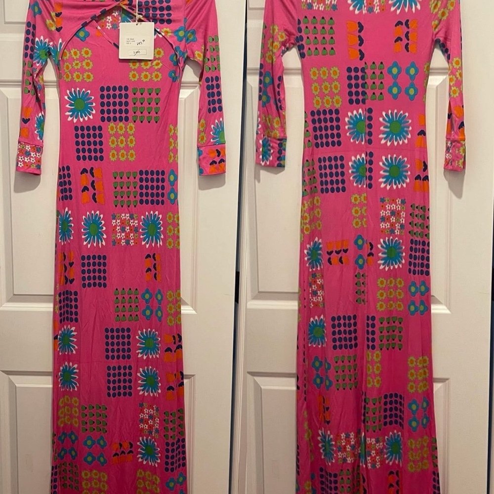 NWT Jules Reid maxi dress The Dean Daisy Love - 8